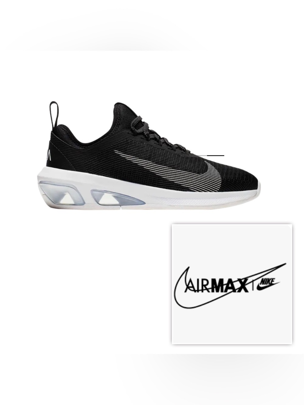 NEW $128 NIKE Air Max FLY Women 8 Knit Running Shoes Trainers Sneakers Athletic